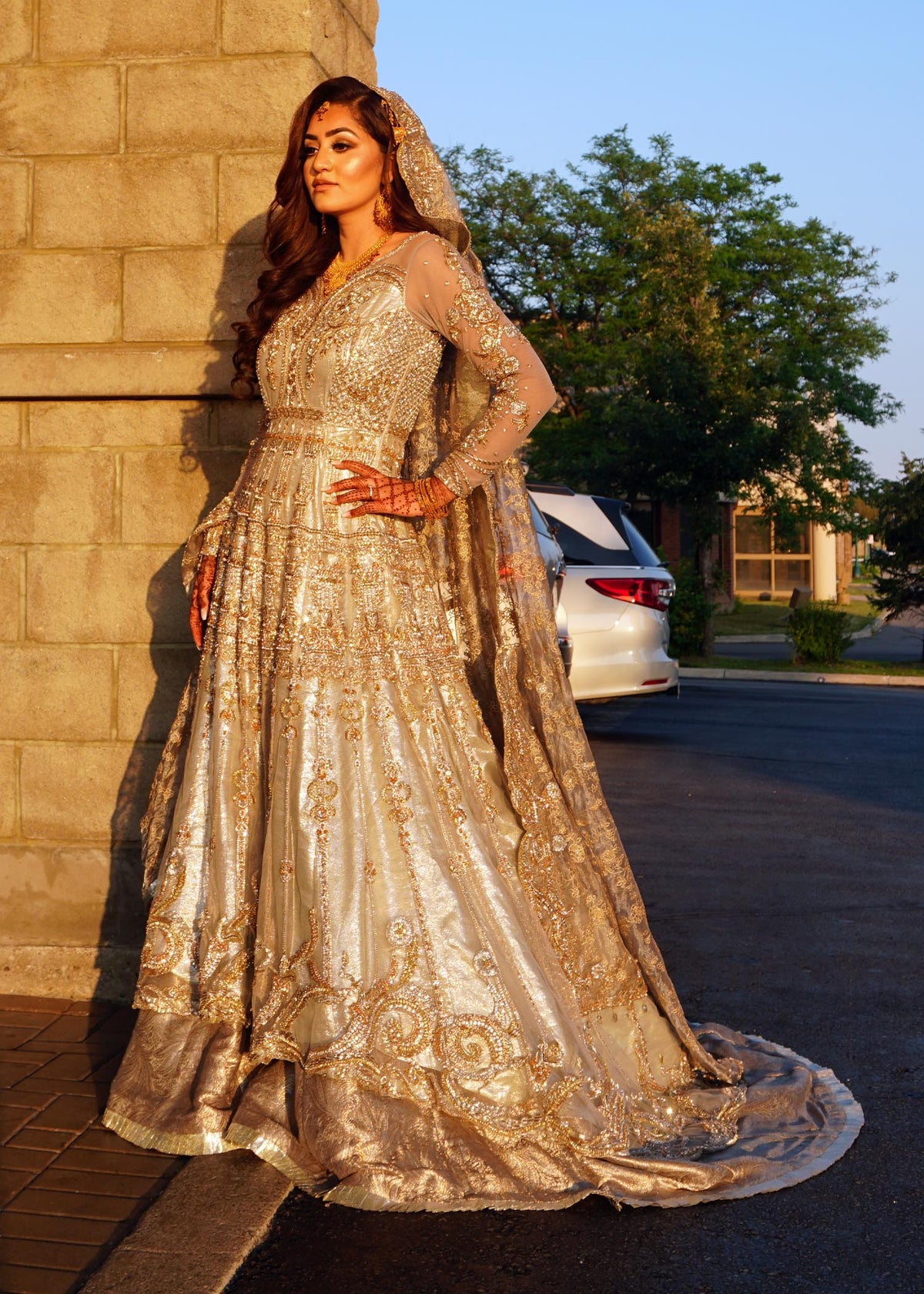 Client Diary by Sadaf Fawad Khan — back view | SFK Bridals Portfolio