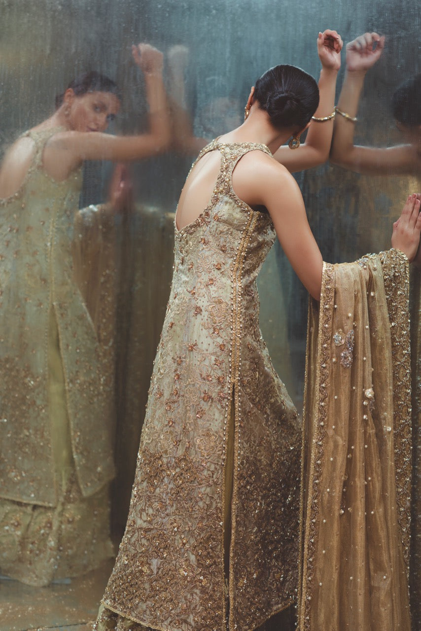 Endless Summer by Sadaf Fawad Khan — side view | SFK Bridals