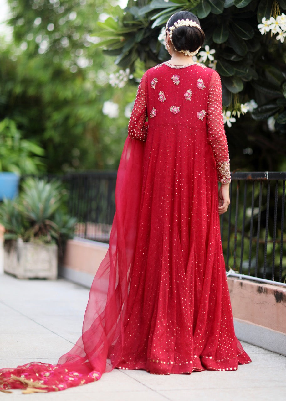 Rose Glare by Sadaf Fawad Khan — full length view | SFK Formal