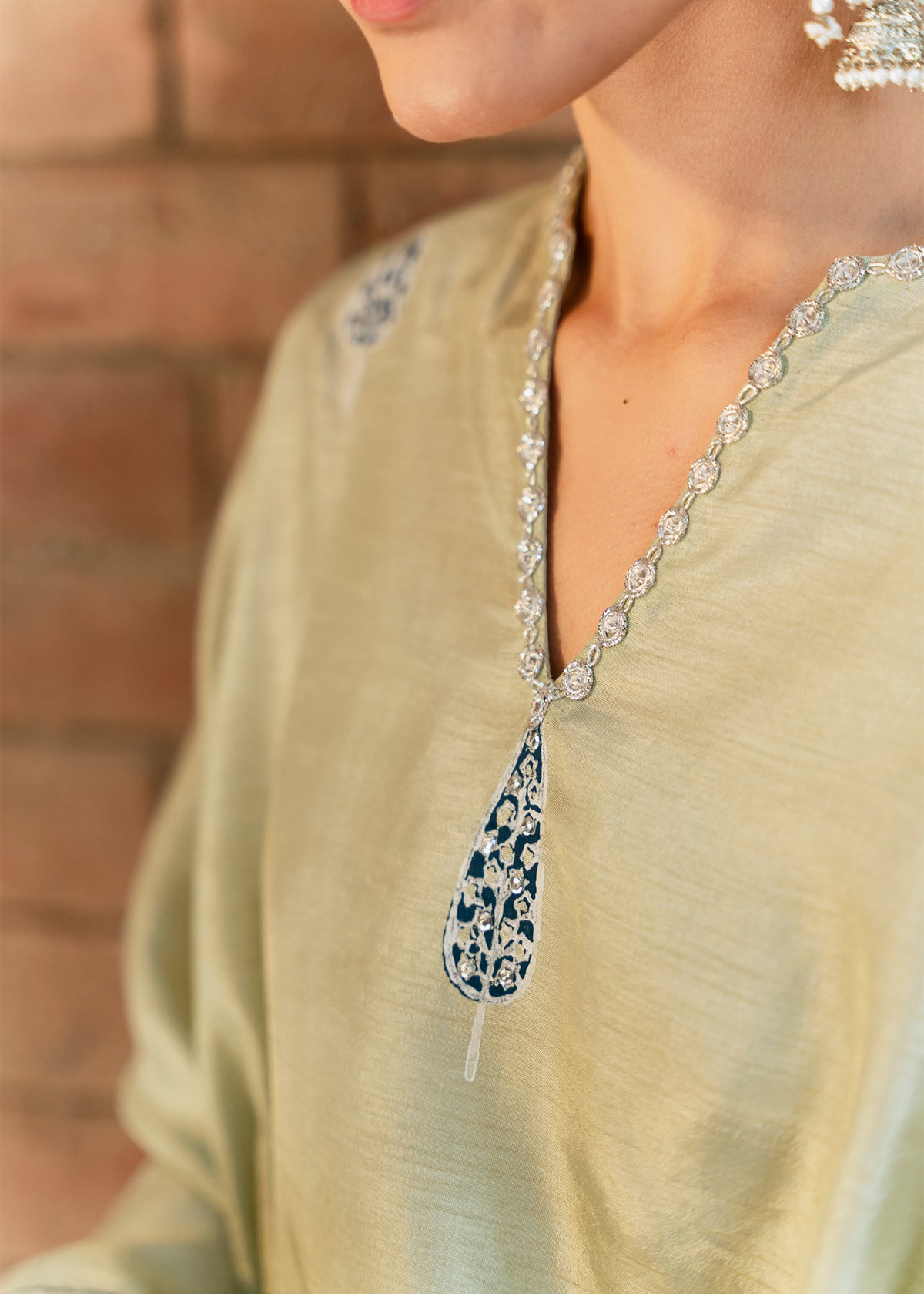 Zaib by Sadaf Fawad Khan — side view | SFK Pret