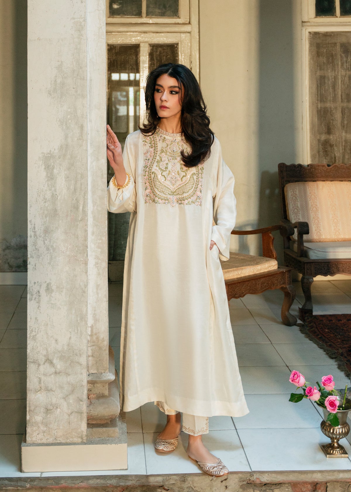 Ayla by Sadaf Fawad Khan — detail view | SFK Pret