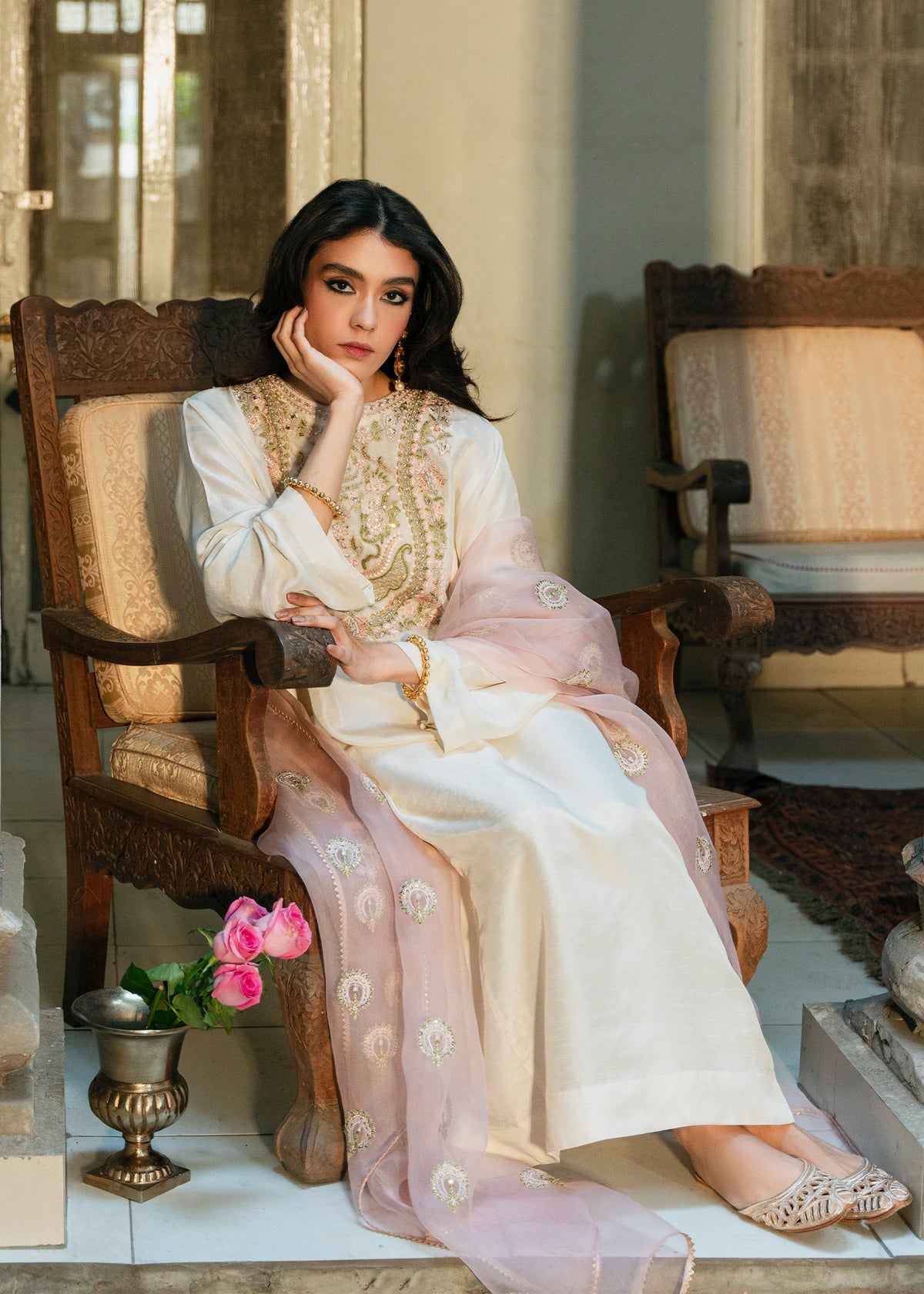 Ayla by Sadaf Fawad Khan — close-up view | SFK Pret