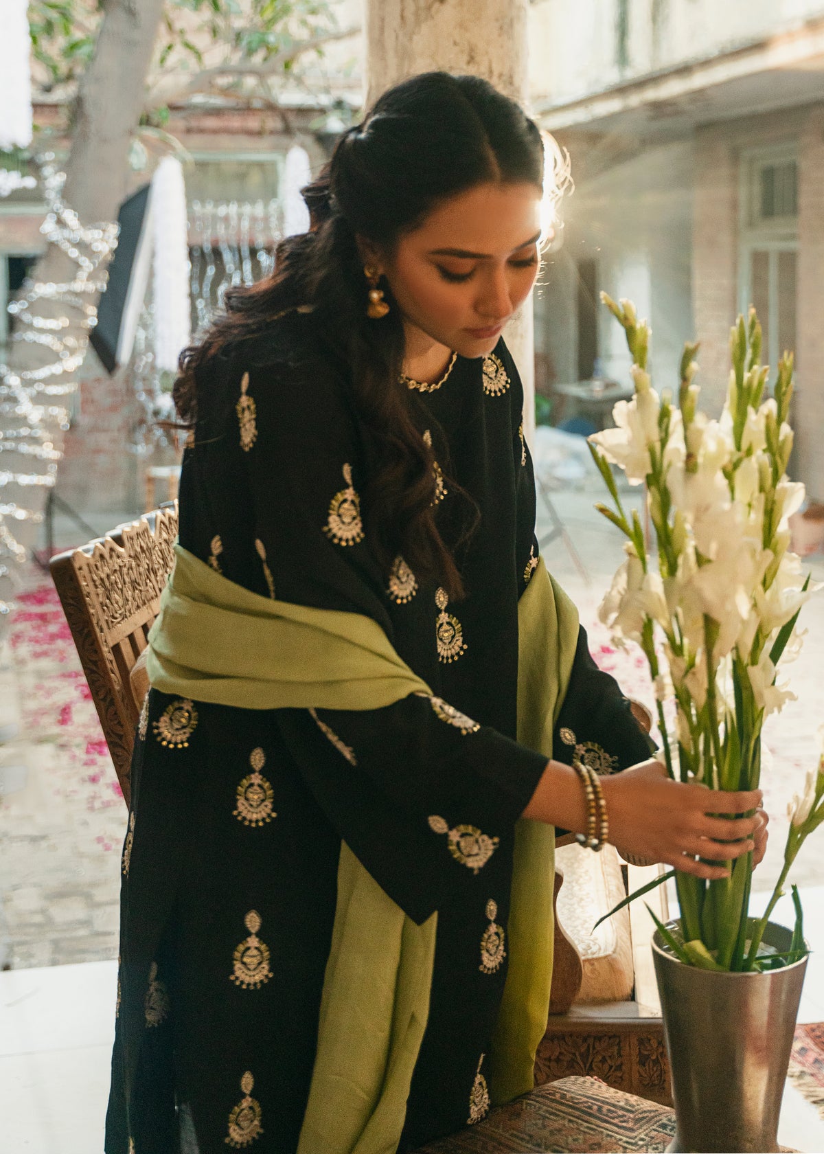 Zeba by Sadaf Fawad Khan — full length view | SFK Pret