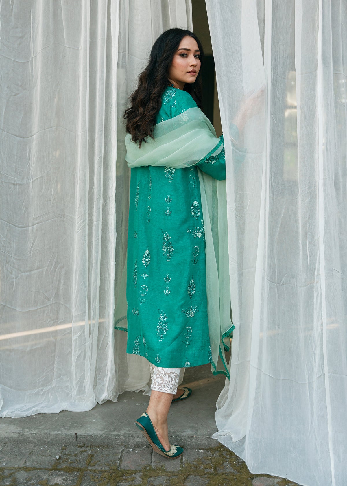 Aergul by Sadaf Fawad Khan — detail view | SFK Pret