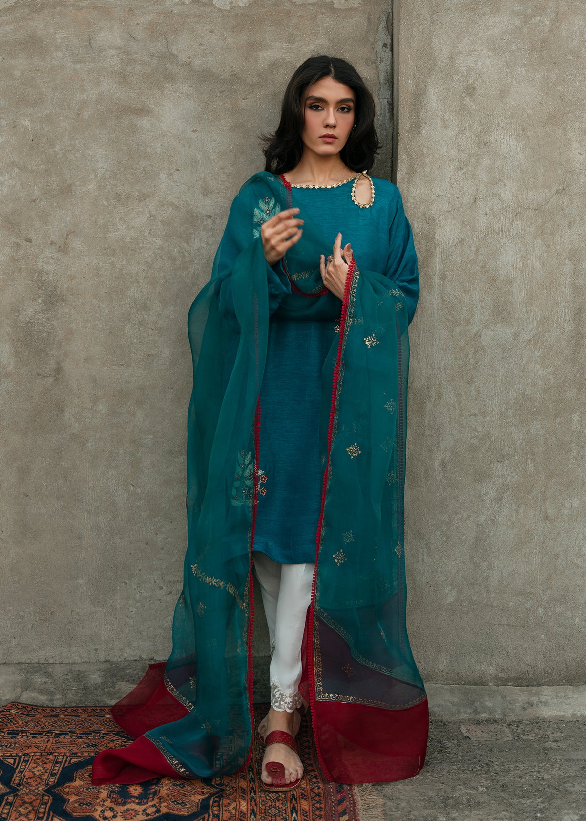 Elif by Sadaf Fawad Khan — full length view | SFK Pret