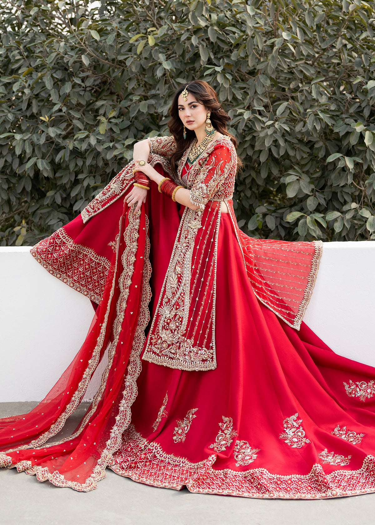 Mia by Sadaf Fawad Khan — full length view | SFK Bridals