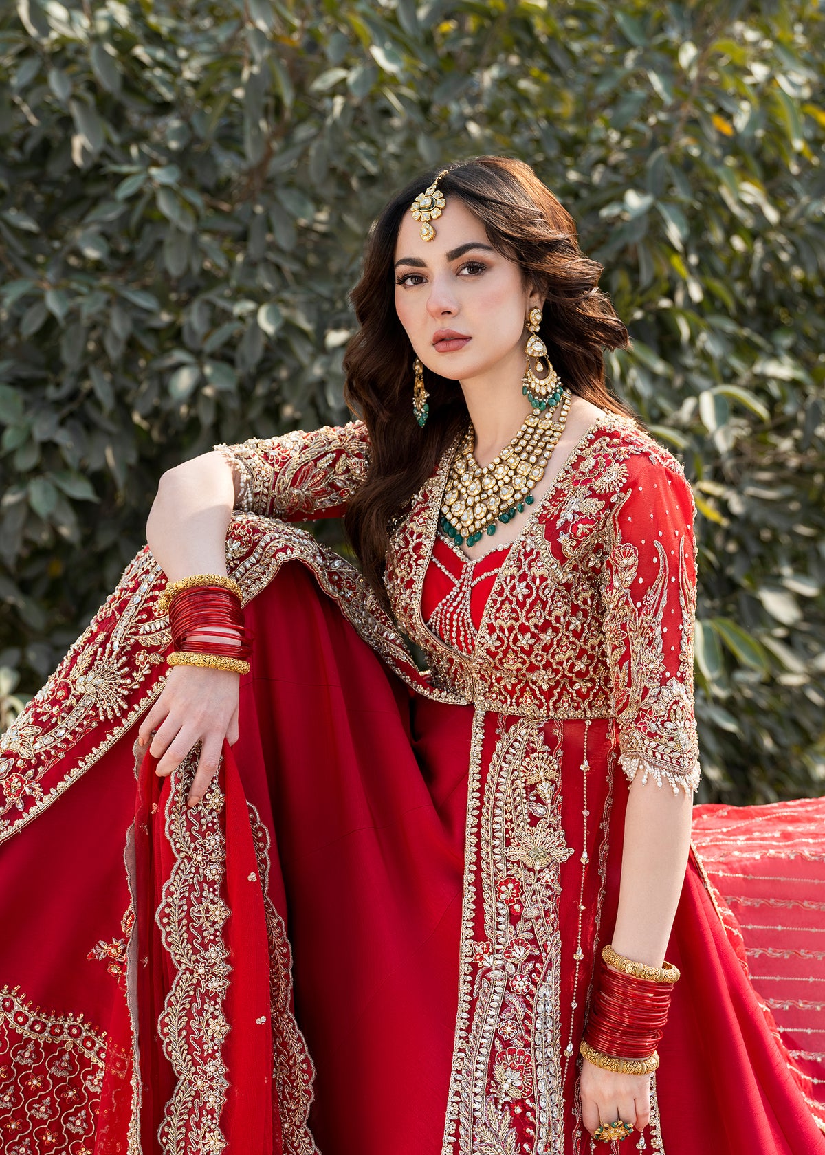 Mia by Sadaf Fawad Khan — side view | SFK Bridals