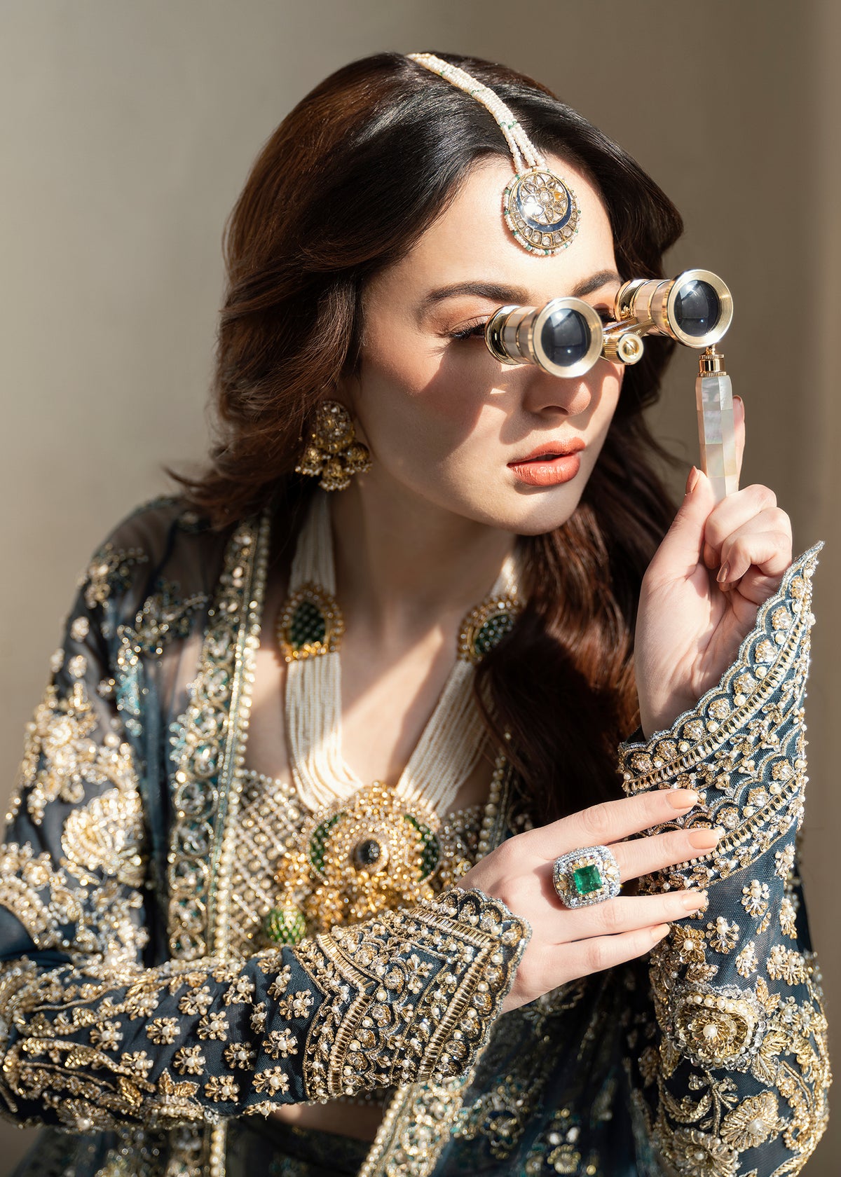 Aria by Sadaf Fawad Khan — side view | SFK Bridals