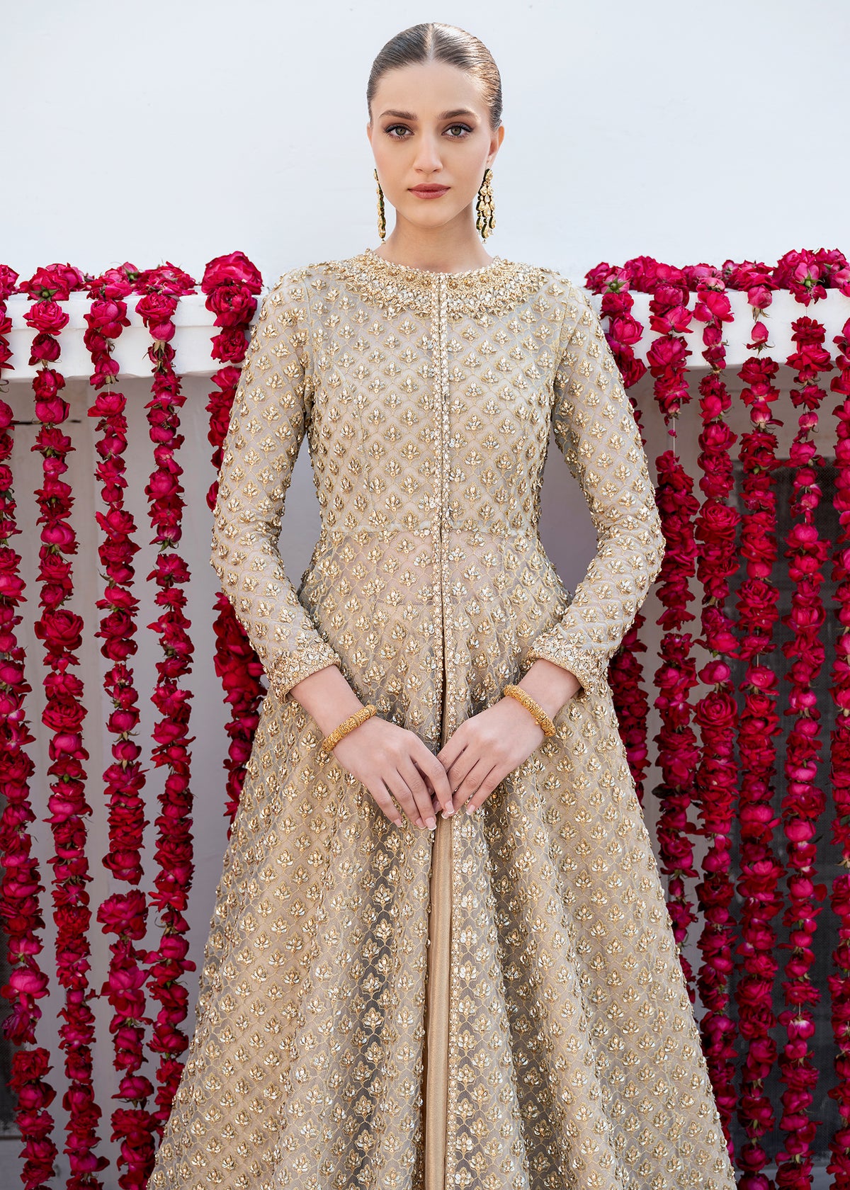Zoey by Sadaf Fawad Khan — side view | SFK Bridals