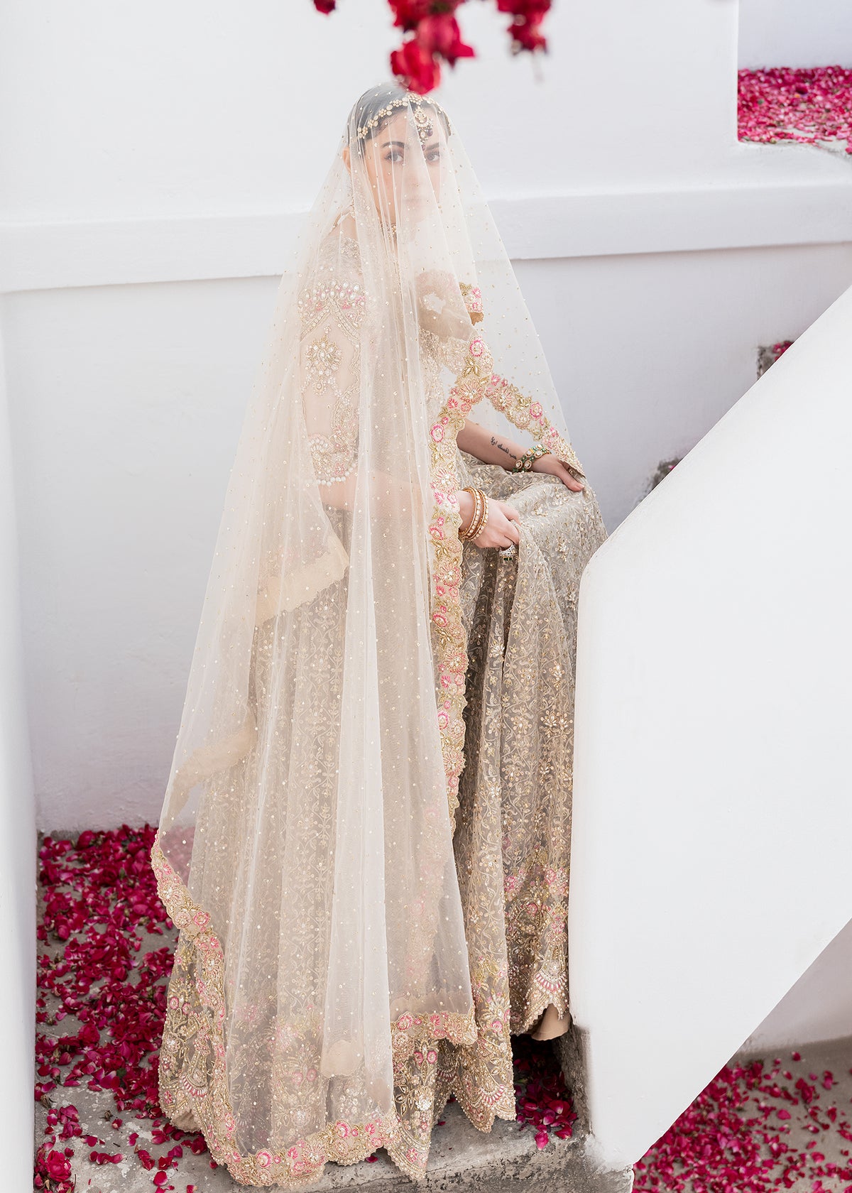 Layla by Sadaf Fawad Khan — side view | SFK Bridals