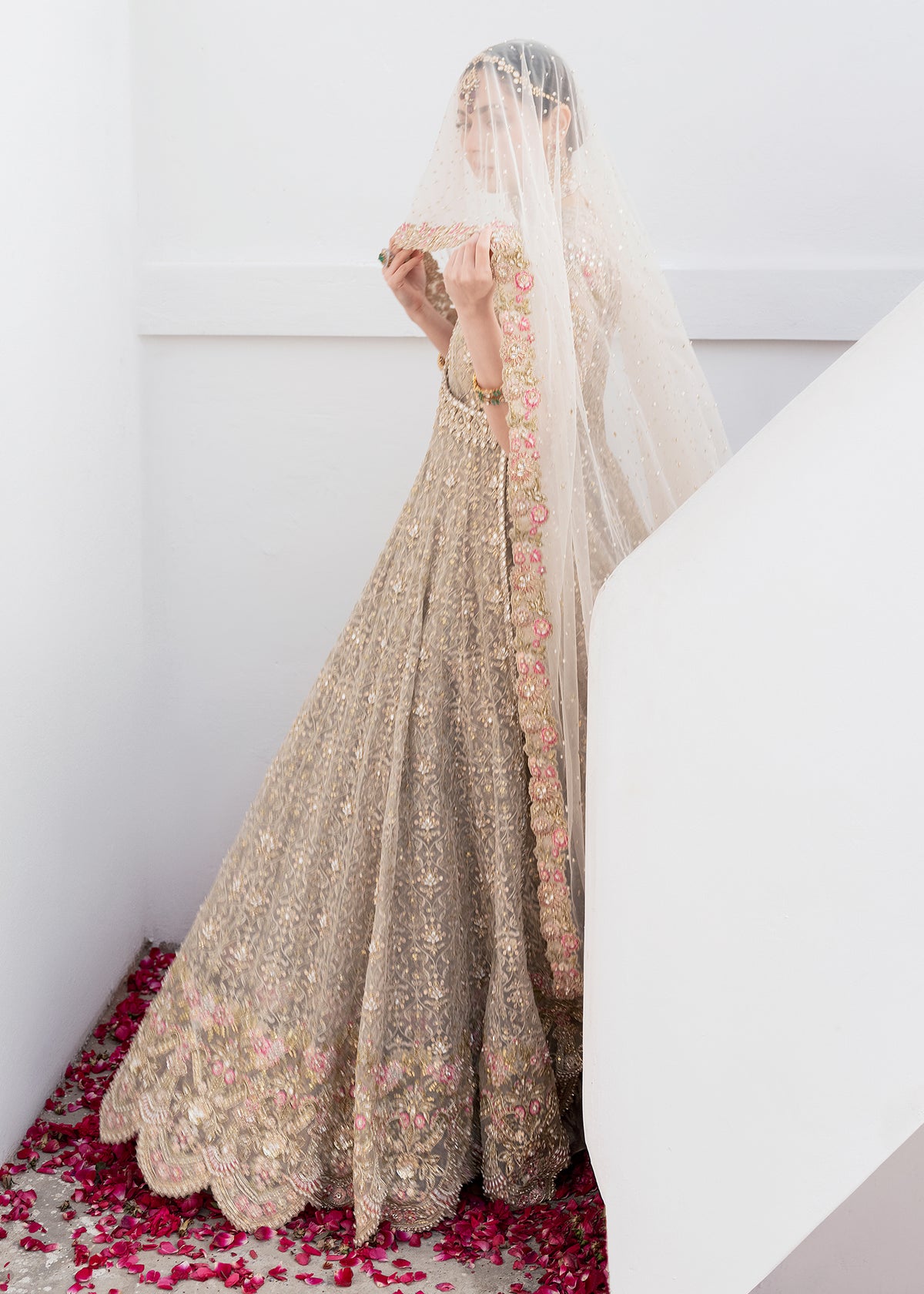 Layla by Sadaf Fawad Khan — full length view | SFK Bridals