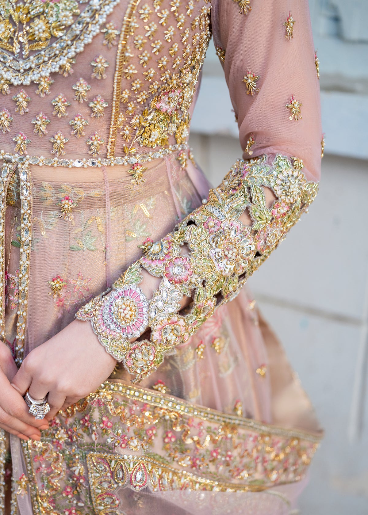 Amelia by Sadaf Fawad Khan — side view | SFK Bridals