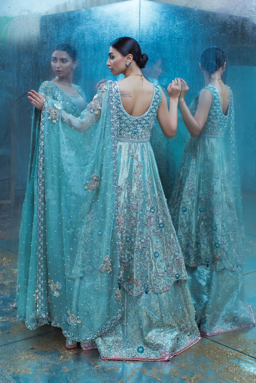 Ocean Flower by Sadaf Fawad Khan — detail view | SFK Bridals