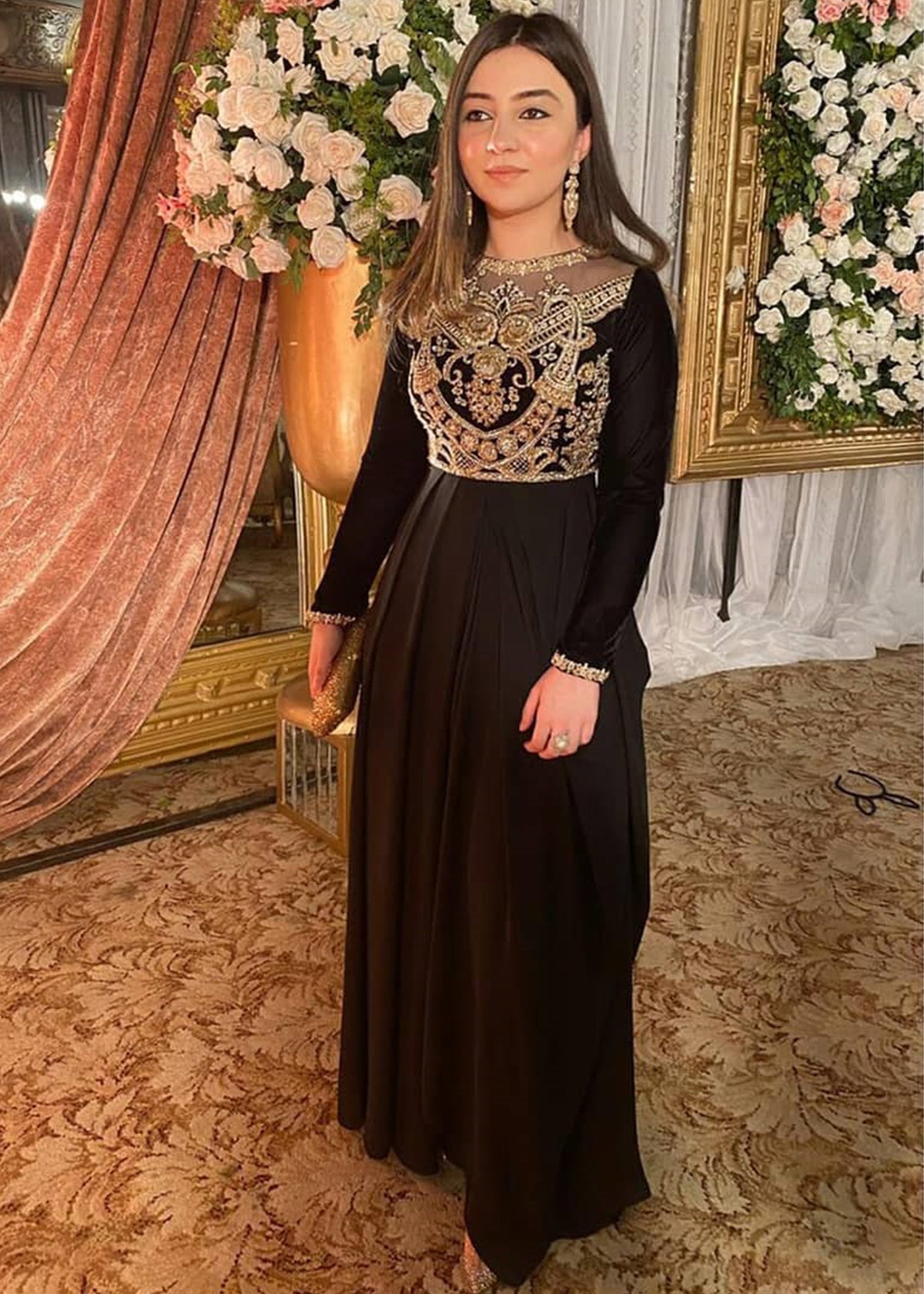 Alina Faizan in Sadaf Fawad Khan — Formal SFK Client Portfolio | SFK Formal