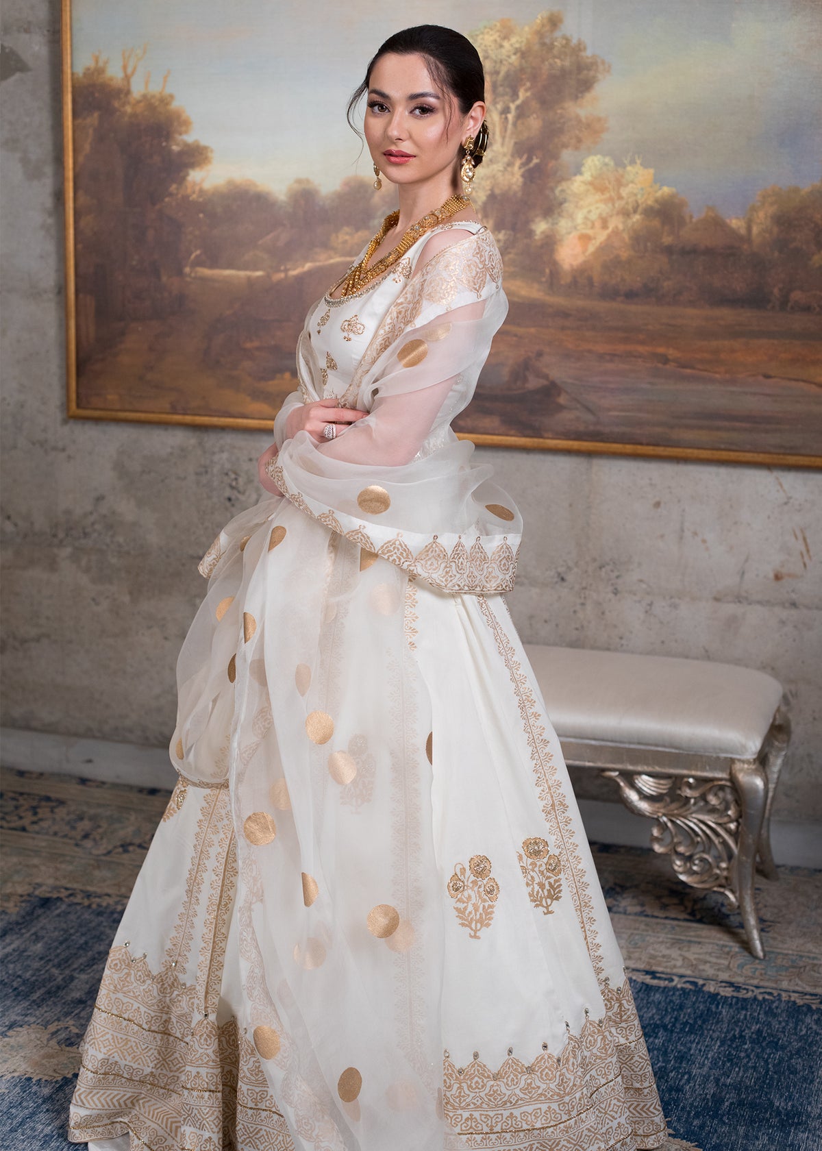 Tuberose by Sadaf Fawad Khan — detail view | SFK Formal