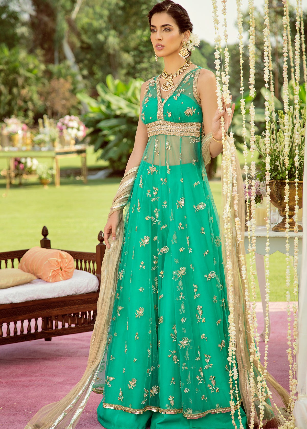Ammolite by Sadaf Fawad Khan — Embellished Formal Outfit | SFK Formal