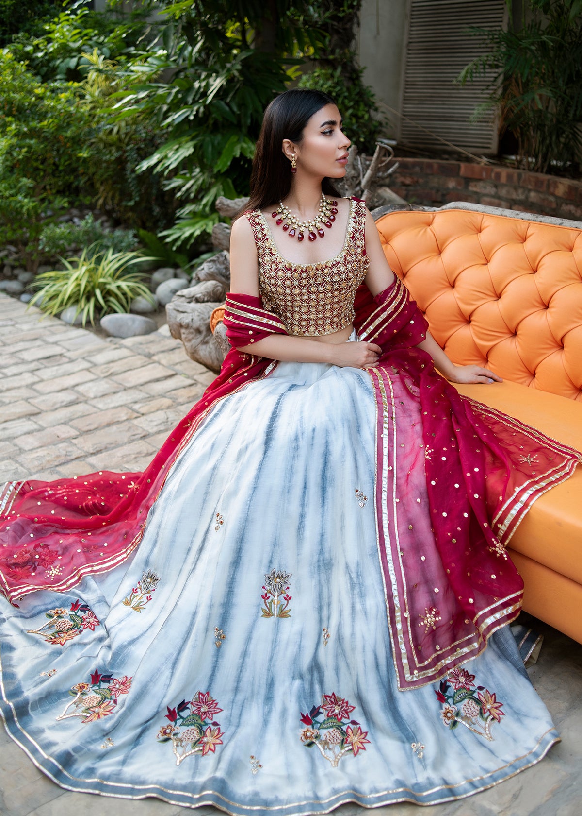 Forever Young by Sadaf Fawad Khan — Embellished Formal Outfit | SFK Formal