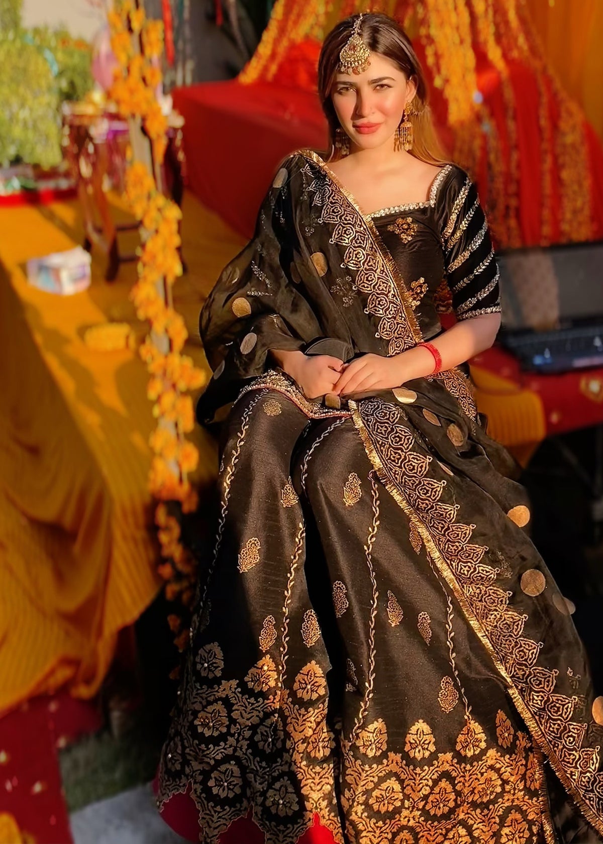 Naimal Khawar in Sadaf Fawad Khan — Bridal SFK Celebrity Portfolio | SFK Bridals