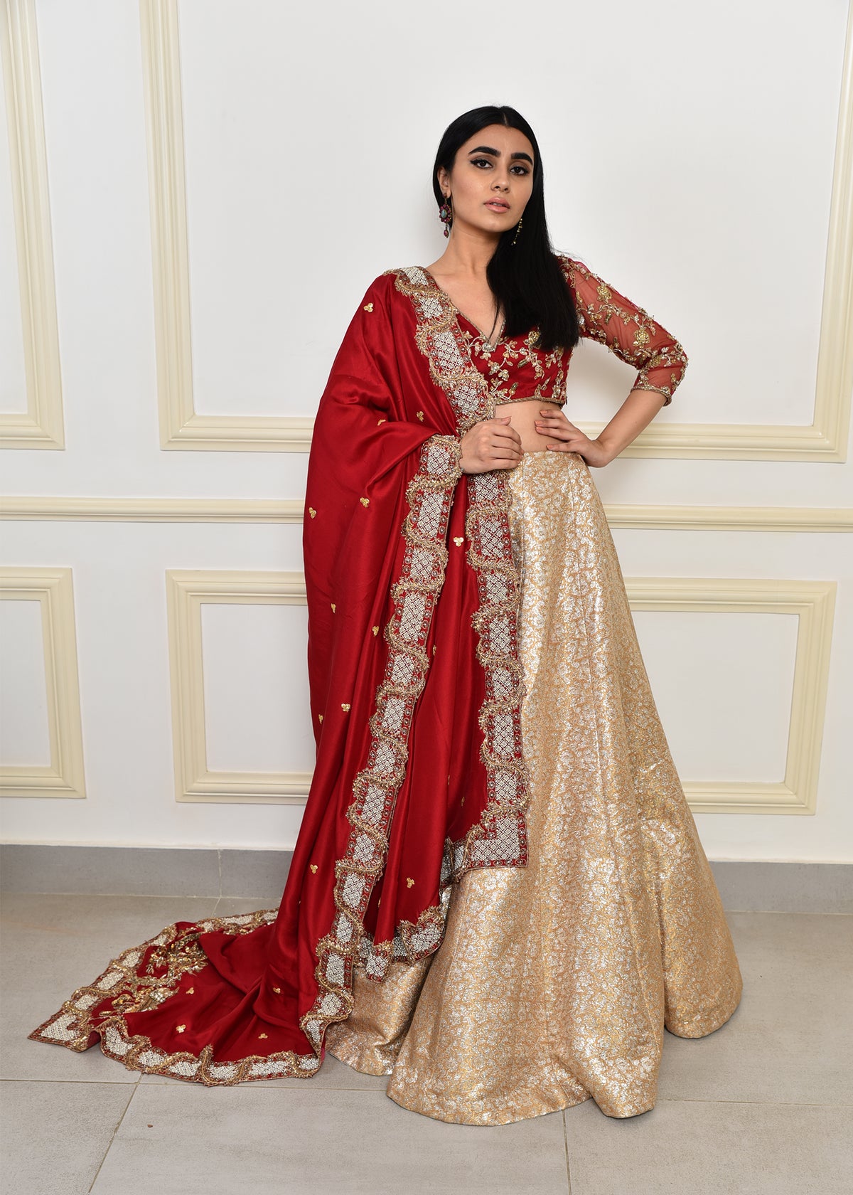 Elysian by Sadaf Fawad Khan — Embellished Luxury Formal Outfit | SFK Formal