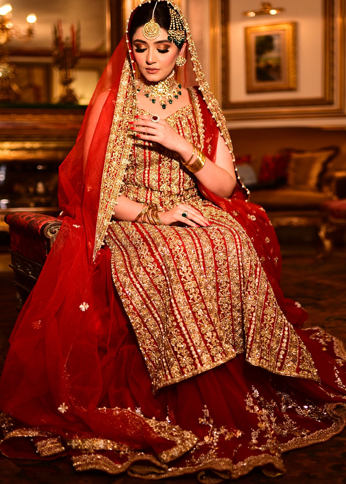 Roseberry by Sadaf Fawad Khan — full length view | SFK Formal