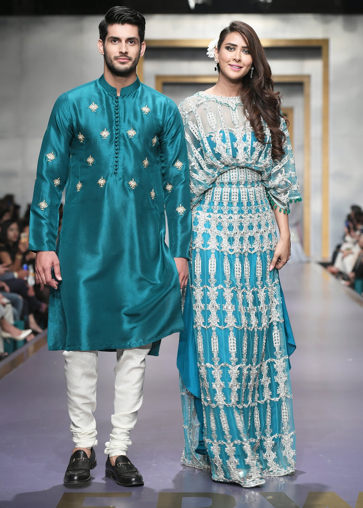 Jadeite Luxury Pret by Sadaf Fawad Khan — Embellished Luxury Pret Set | SFK Luxury Pret