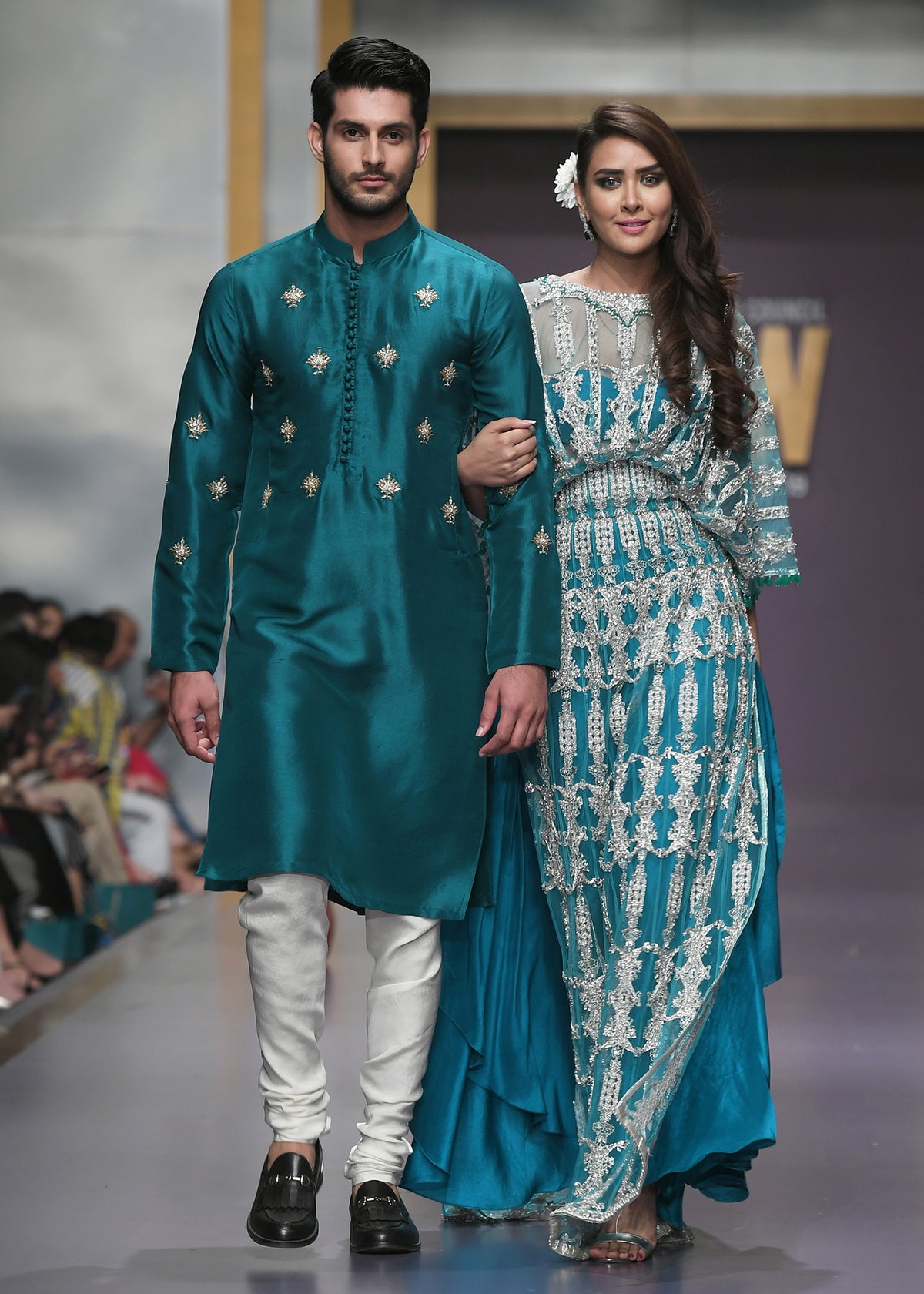 Jadeite Luxury Pret by Sadaf Fawad Khan — detail view | SFK Luxury Pret