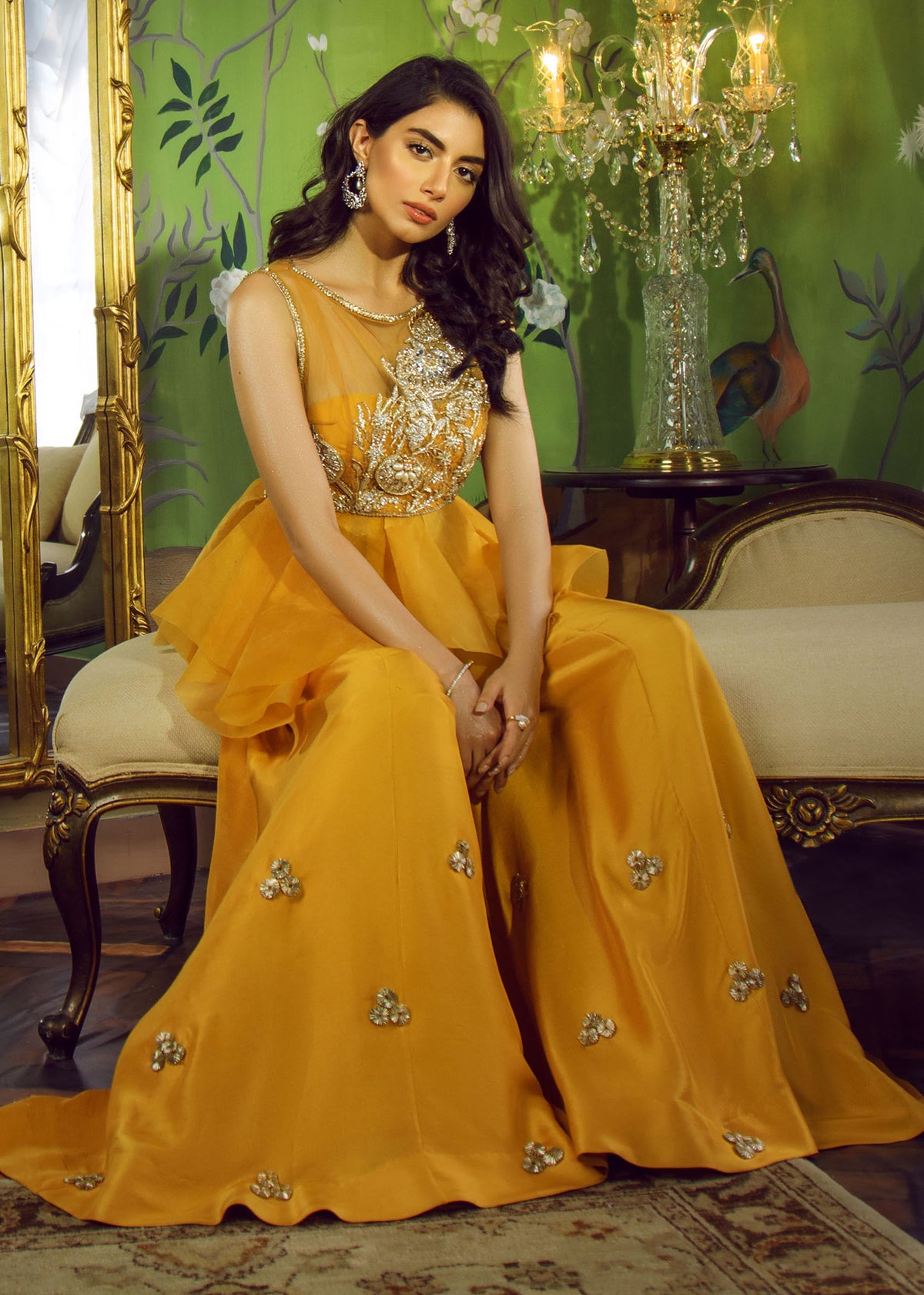 Poppy by Sadaf Fawad Khan — full length view | SFK Formal