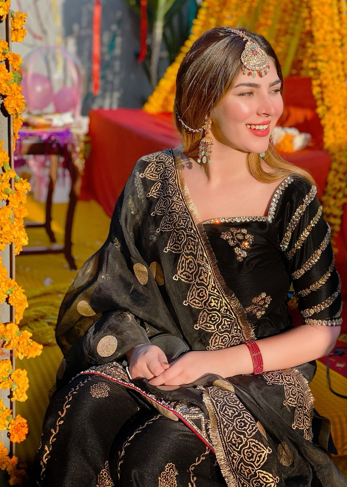 Naimal Khawar in Sadaf Fawad Khan — detail view | SFK Bridals