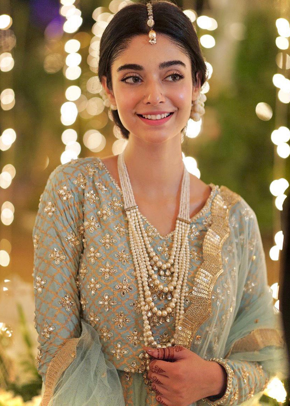Holly Blue by Sadaf Fawad Khan — full length view | SFK Formal