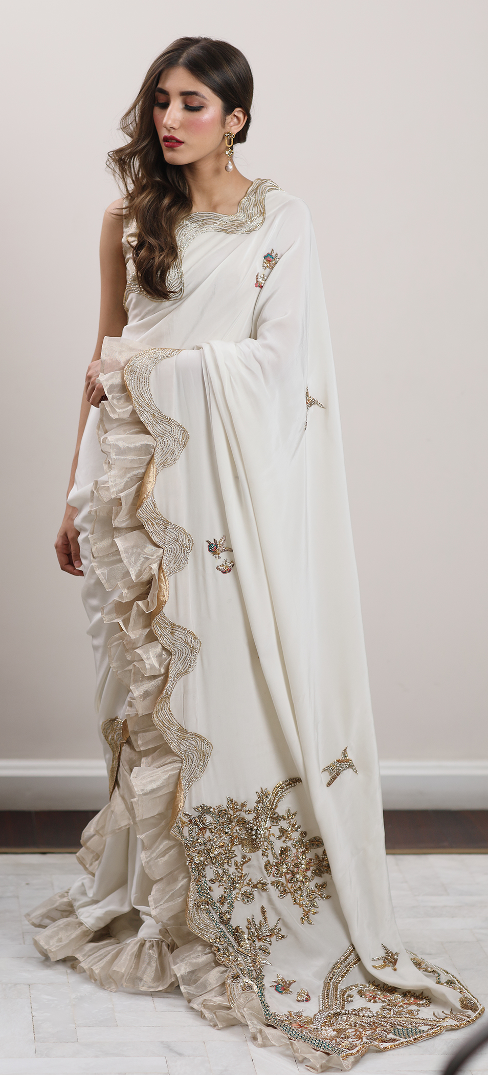 Madonna Lilly by Sadaf Fawad Khan — detail view | SFK Formal