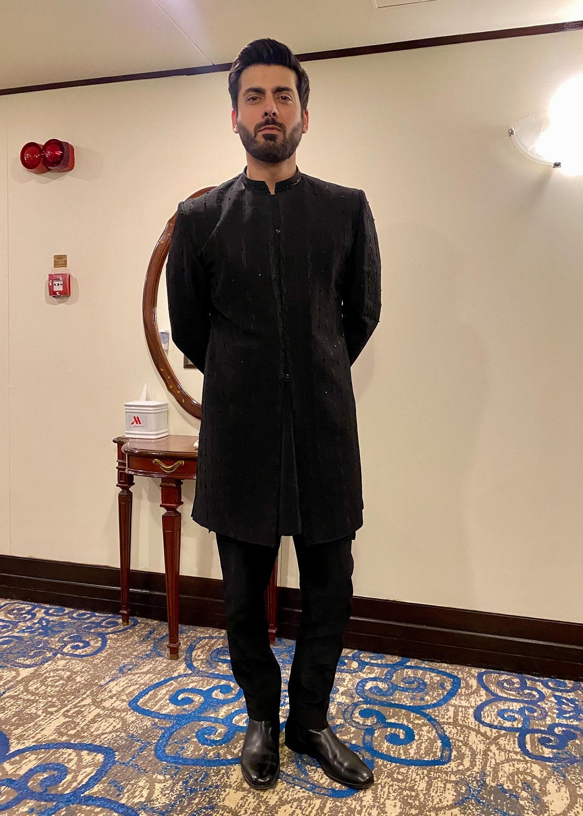 Kohl by Sadaf Fawad Khan — side view | SFK Menswear