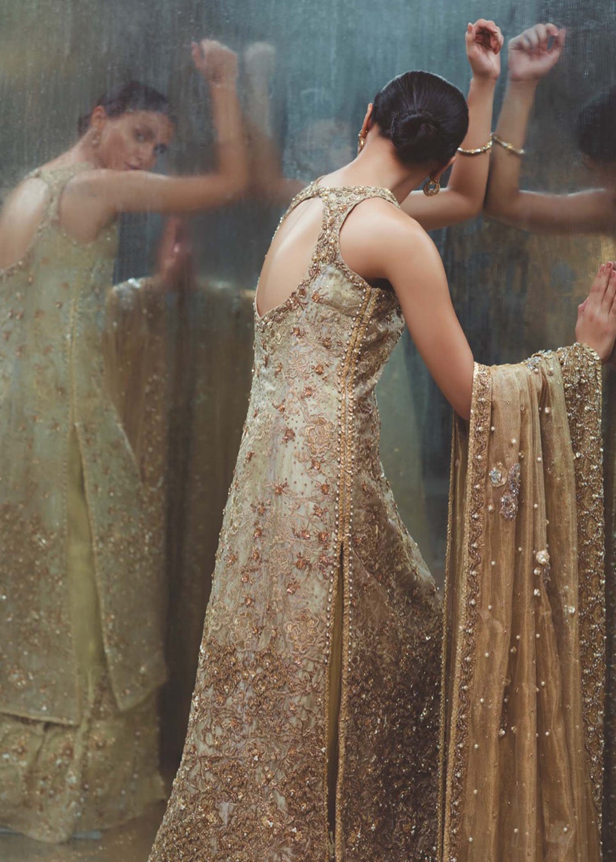 Garden of Eden by Sadaf Fawad Khan — full length view | SFK Formal