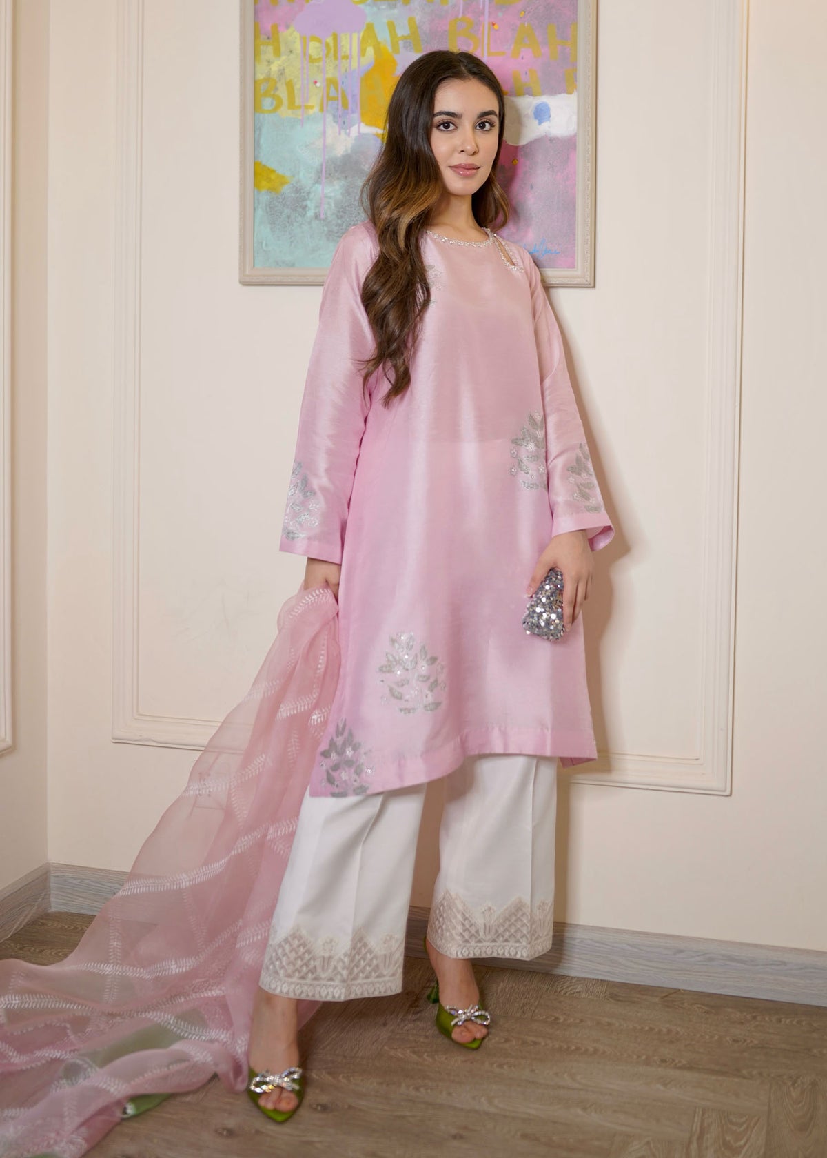 Emira by Sadaf Fawad Khan — detail view | SFK Pret