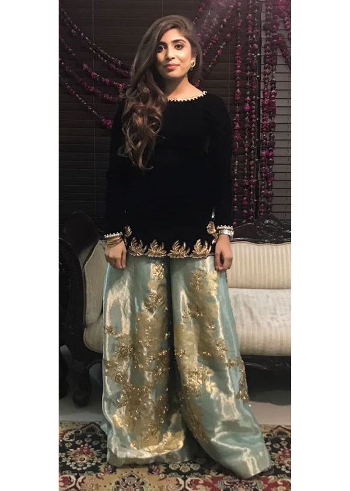 Imra Saeed in Sadaf Fawad Khan — Handcrafted Formal SFK Client Diary | SFK Formal