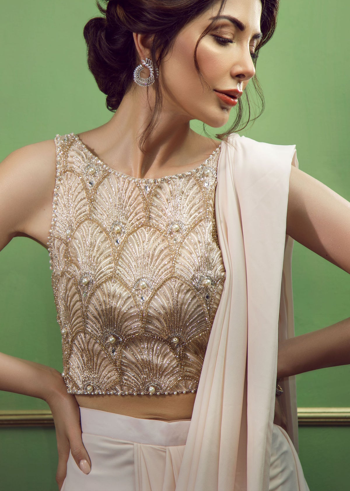 Nerine by Sadaf Fawad Khan — full length view | SFK Formal