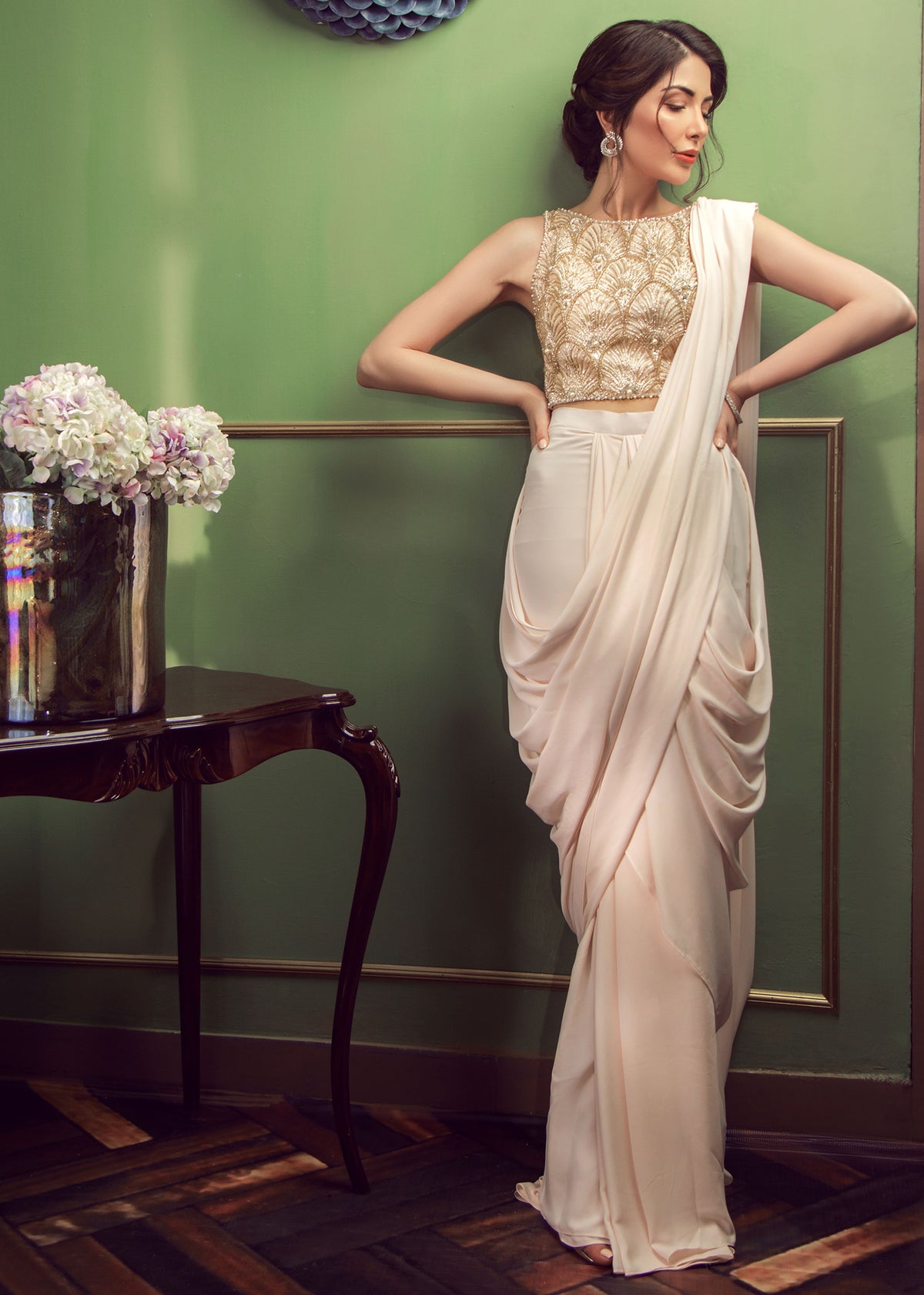 Nerine by Sadaf Fawad Khan — detail view | SFK Formal