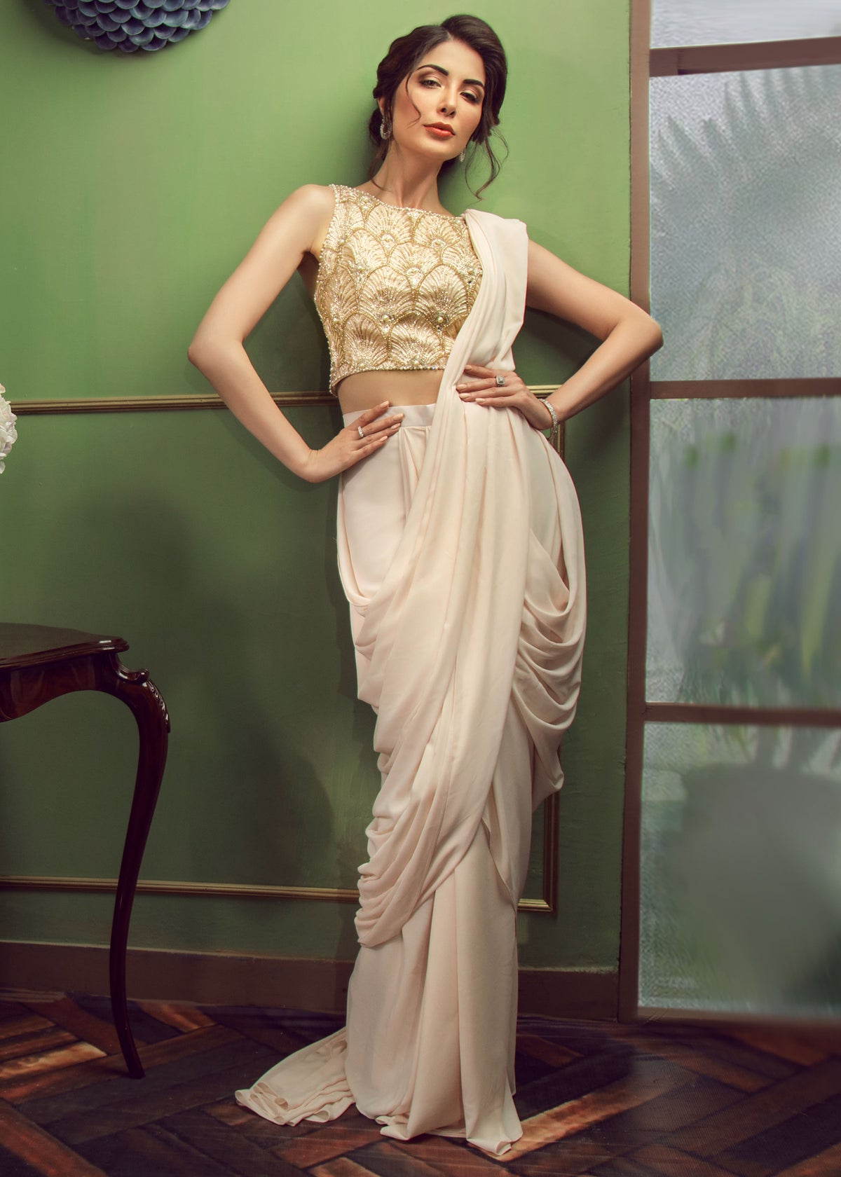 Nerine by Sadaf Fawad Khan — side view | SFK Formal