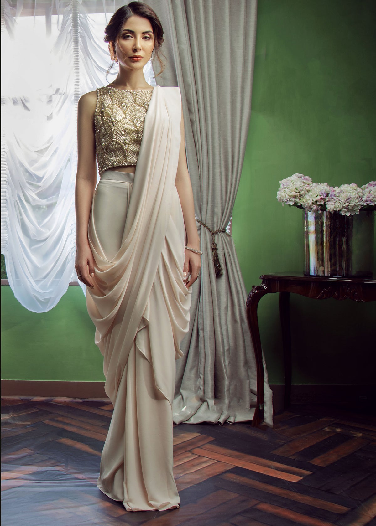 Nerine by Sadaf Fawad Khan — Embellished Formal Outfit | SFK Formal