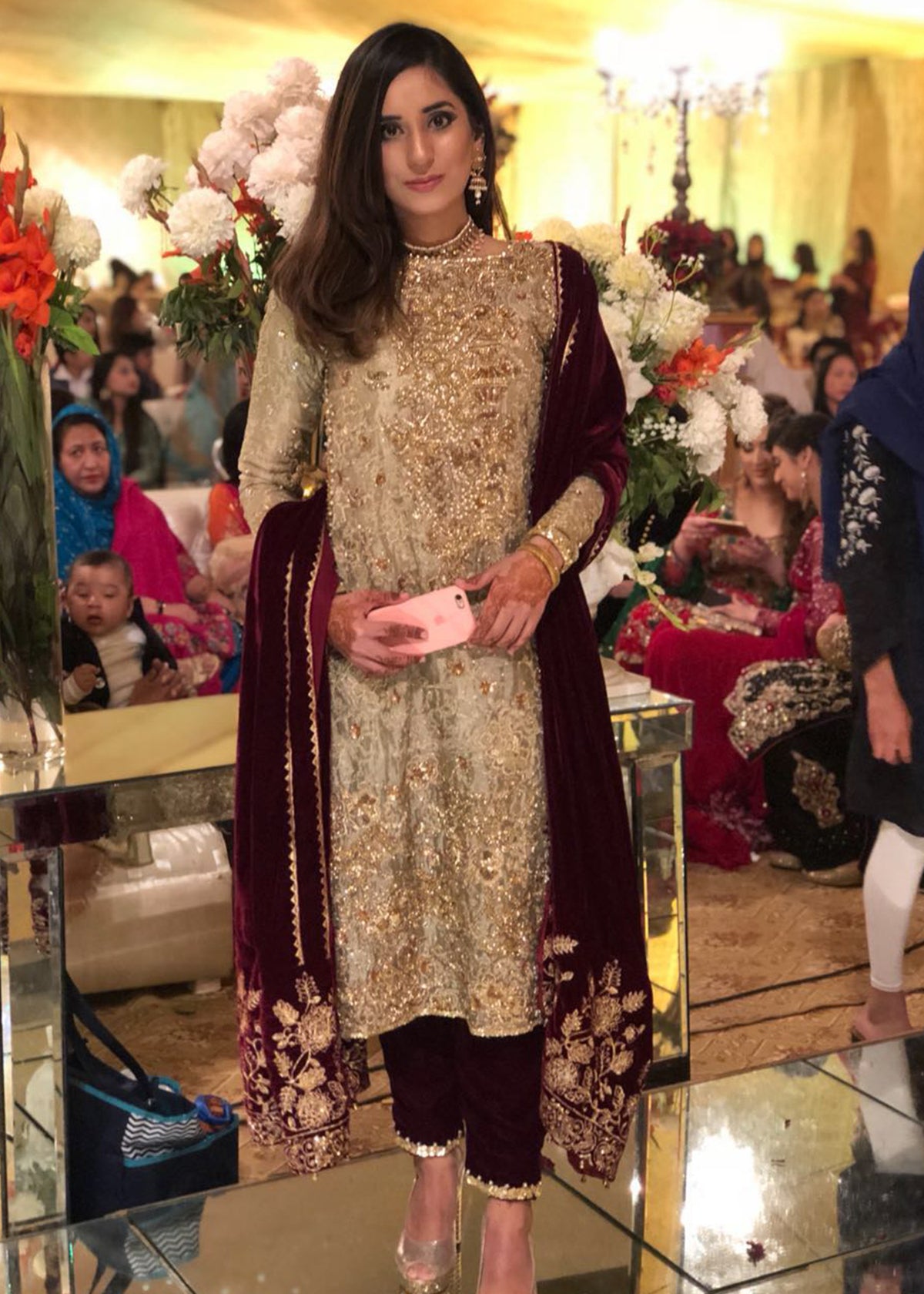 Amna Kalim in Sadaf Fawad Khan — Beautifully Crafted Formal SFK Portfolio | SFK Formal