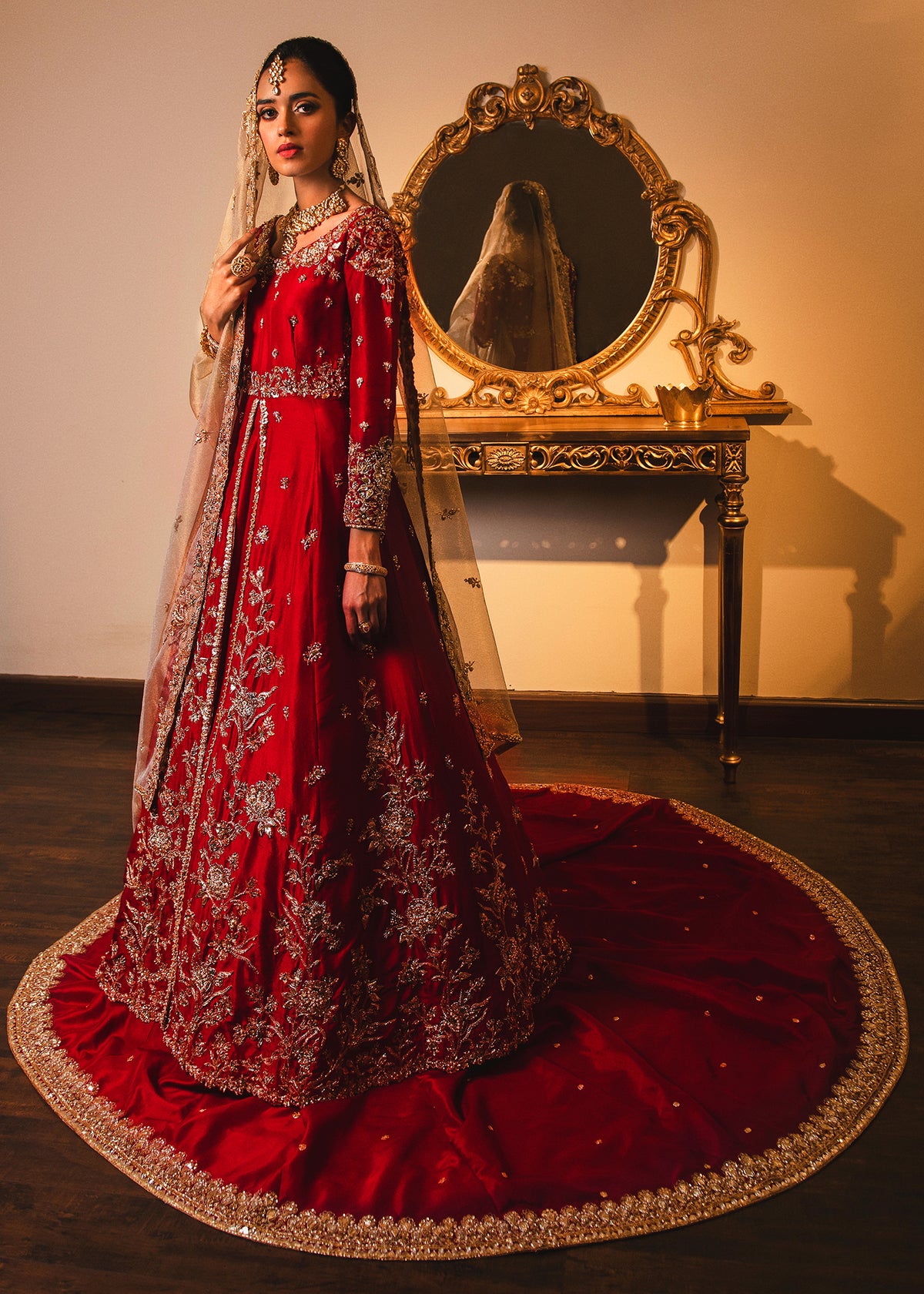 Gold Rose by Sadaf Fawad Khan — detail view | SFK Formal
